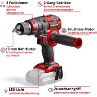 EINHELL PROFESSIONAL Akku-Schlagbohrschrauber TP-CD 18/80 Li-i BL-Solo