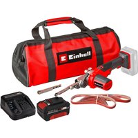EINHELL Akku-Bandfeile TE-BF 18 Li Kit (1x 4